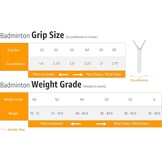 Yonex ZR 100 lichte aluminium badmintonracket met volledige afdekking, set van 2 | Gemaakt in India