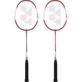 Yonex ZR 100 lichte aluminium badmintonracket met volledige afdekking, set van 2 | Gemaakt in India