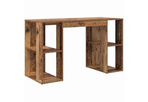 VidaXL Bureau Oud Hout - 130 cm - Nu met 35% Korting!