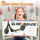 Hurtle Step voor Kinderen, Tieners en Volwassenen - 2-Wiel Kinderstep met Verstelbaar T-Stuur - Aluminium Antislip Deck - Draagbare Opvouwbare Scooter voor Kinderen met Draagriem