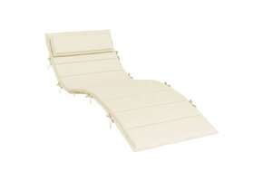 VidaXL Ligbedkussen Crème Oxford Stof - 34% Korting