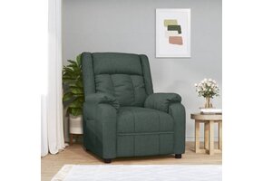 Verstelbare Stoffen Fauteuil Donkergroen - 35% Korting