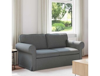 Donkergrijze Stoffen Bank 175 cm - 35% Korting