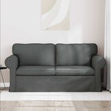 Donkergrijze Stoffen Bank 175 cm - 35% Korting