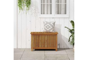 Massieve Acaciahouten Tuinbox 90x50x58 cm - 35% Korting