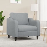 vidaXL Driezitsbank 180 cm Stof Zwart - 81% Korting
