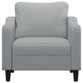 vidaXL Driezitsbank 180 cm Stof Zwart - 81% Korting