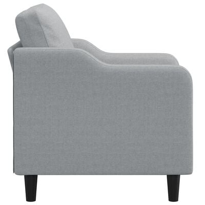 vidaXL Driezitsbank 180 cm Stof Zwart - 81% Korting