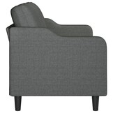 VidaXL 3-zitsbank 180 cm stof donkergrijs - 35% Korting!