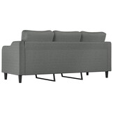 VidaXL 3-zitsbank 180 cm stof donkergrijs - 35% Korting!