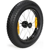 Loopfiets Volwassenen voor Onverhard Terrein - 16" Ribbelbanden - Zwart/Zilver - 35% Korting