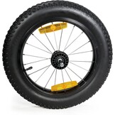 Loopfiets Volwassenen voor Onverhard Terrein - 16" Ribbelbanden - Zwart/Zilver - 35% Korting