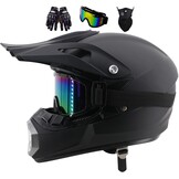 Motorcrosshelm Volledig Gelaat - Kinderen & Volwassenen | Inclusief Accessoires | 34% Korting