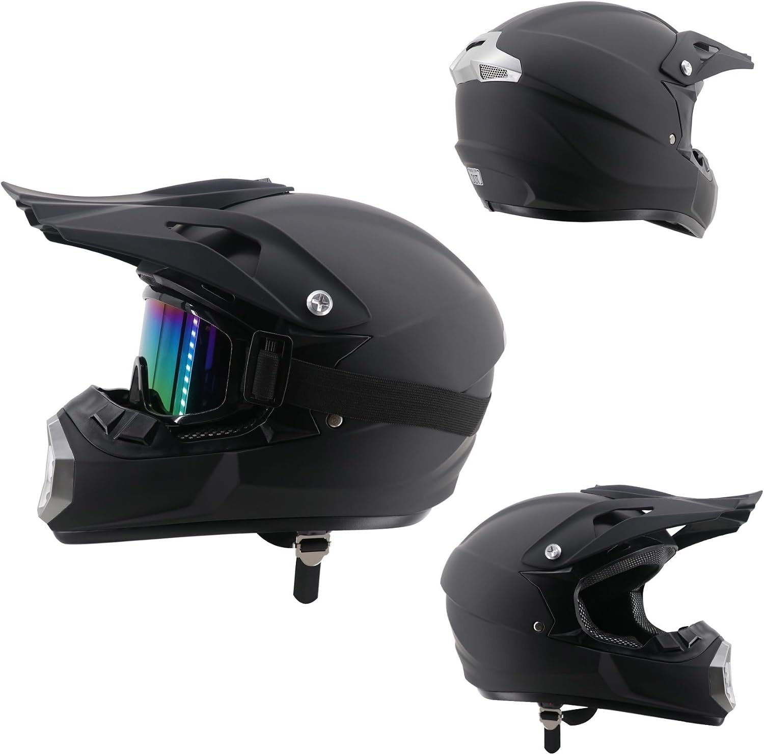 Motorcrosshelm Volledig Gelaat - Kinderen & Volwassenen | Inclusief Accessoires | 34% Korting