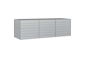 Verhoogde Plantenbak Staal 240x80x77 cm - 34% Korting