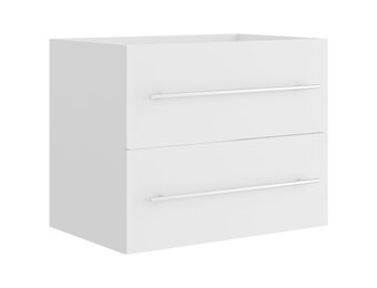VidaXL Wastafelkast Wit - 60 cm - 41% Korting