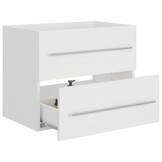VidaXL Wastafelkast Wit - 60 cm - 41% Korting