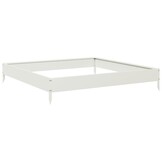 Plantenbak Verhoogd Staal Wit 100x100x18,5 cm - 58% Korting!