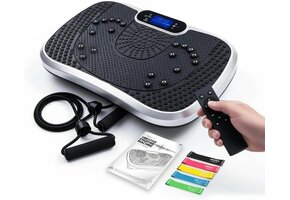 Trilplaat met 99 Snelheden & Bluetooth | Full-Body Workout | 34% Korting