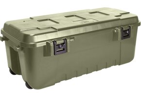 Opbergkist 102L met wielen, Olive Drab groen - 34% Korting