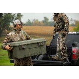 Opbergkist 102L met wielen, Olive Drab groen - 34% Korting