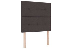 Hoofdbord Donkerbruin Stof 80cm - 51% Korting