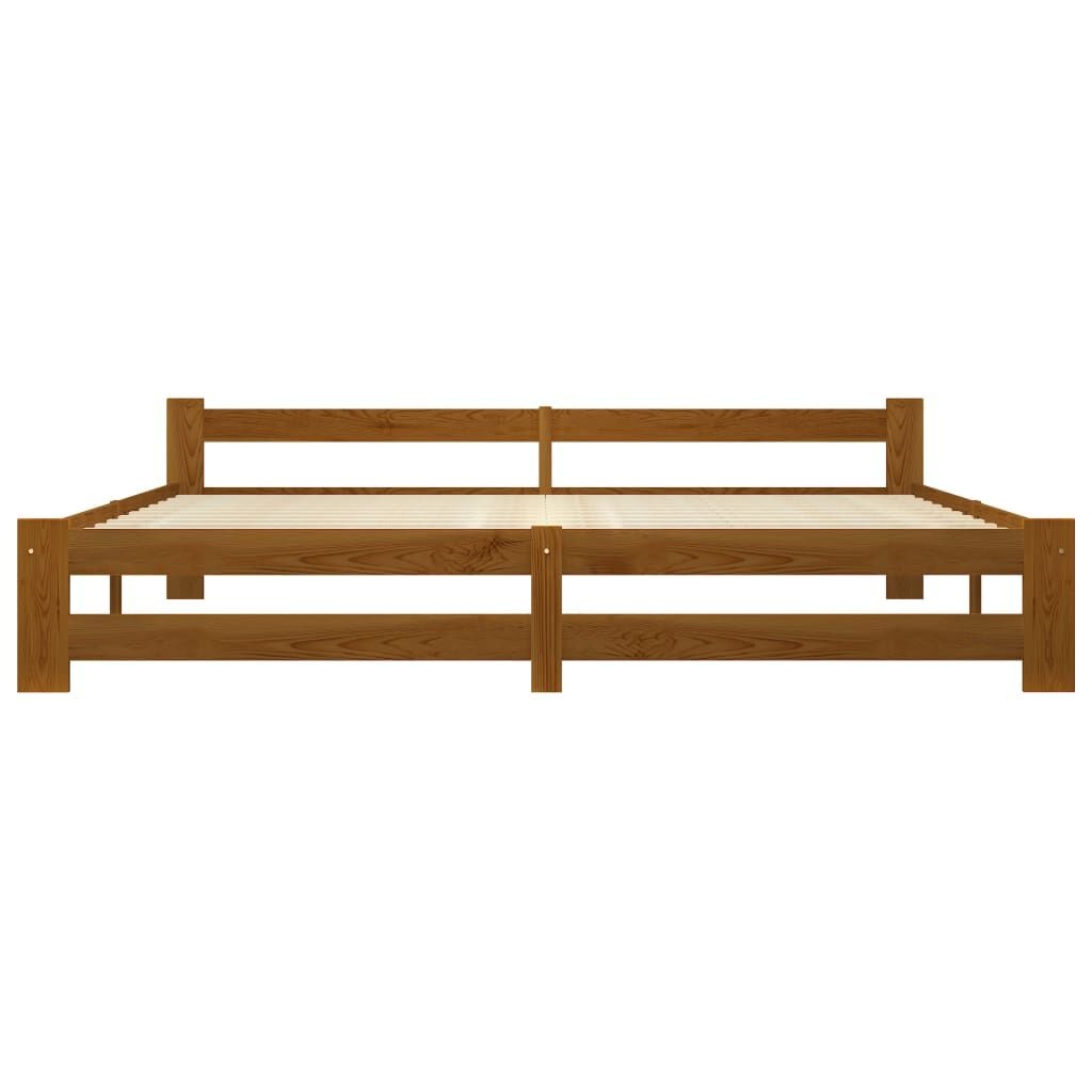 Massief Grenen Bedframe (200x200cm) - 34% Korting