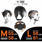 CASR Style Fiets- & Stephelm met Vizier: 34% Korting!