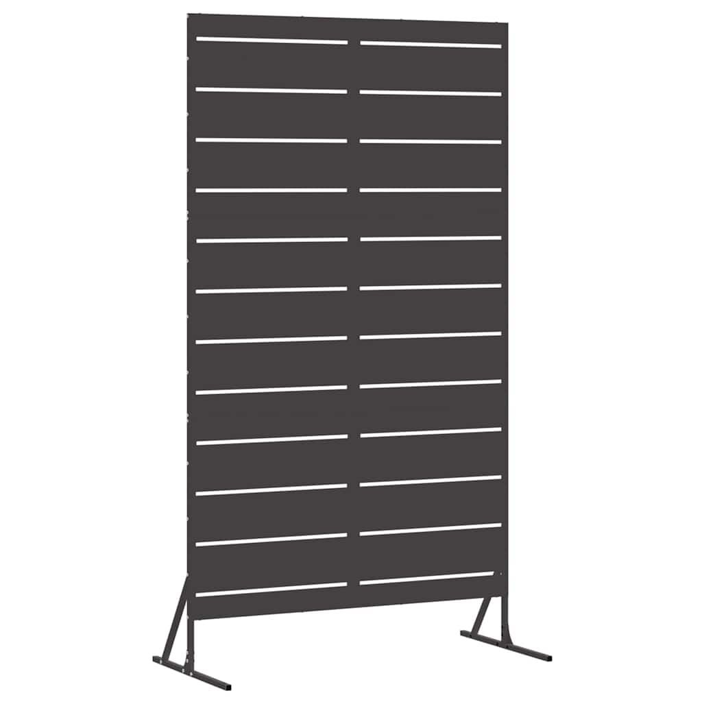vidaXL Privacyscherm Zwart Staal 100x50x180cm - 34% Korting!