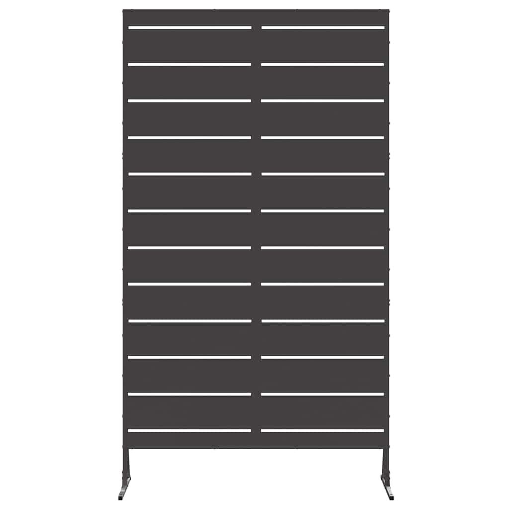 vidaXL Privacyscherm Zwart Staal 100x50x180cm - 34% Korting!
