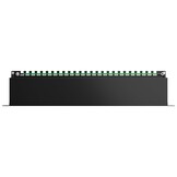 CAT 7 Patchpaneel 24 Poorts RJ45 Afgeschermd | 19" Rackmontage | Netwerkswitch