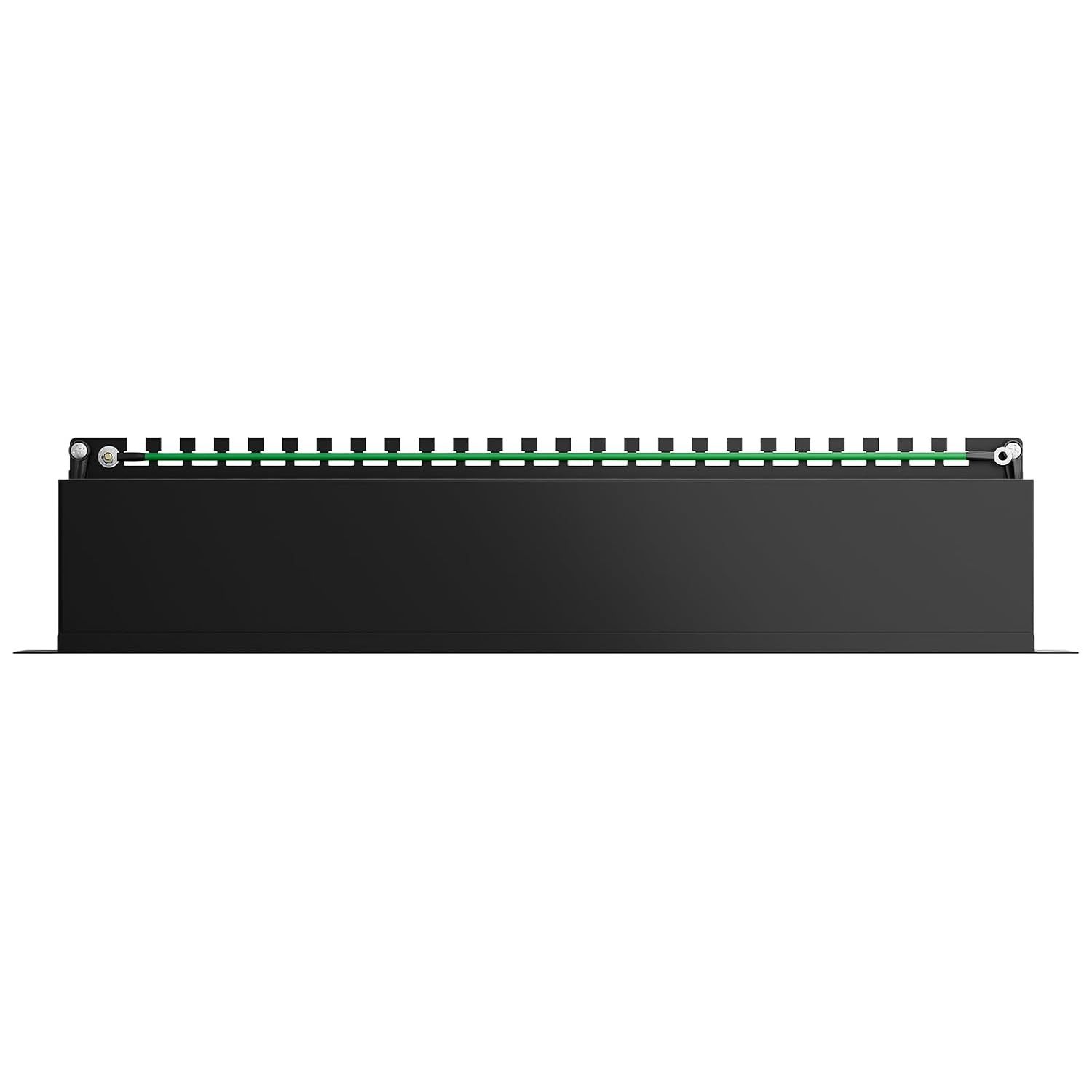 CAT 7 Patchpaneel 24 Poorts RJ45 Afgeschermd | 19" Rackmontage | Netwerkswitch