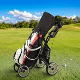 Golftrolley 4-wiel Explorer V8 Donkergrijs | Compact Opvouwbaar | Nu 54% Korting