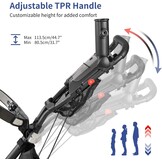 Golftrolley 4-wiel Explorer V8 Donkergrijs | Compact Opvouwbaar | Nu 54% Korting