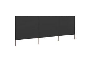 vidaXL Windscherm 3-panelen 400x120 cm Antraciet - 33% Korting!