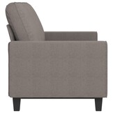 VidaXL Driezitsbank 180 cm Stof Taupe - 35% Korting