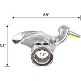 Bandenwisselaar Montagekop met 30mm Asgat | Gietstaal | Inclusief Velgbeschermers | 28% Korting