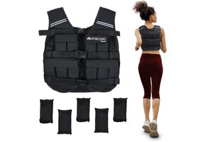 Verstelbaar Gewichtsvest Fitness 10/20kg - 34% Korting!