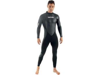 Wetsuit 1.5mm Neopreen Zwart - Snorkelen & Duiken (35% Korting)