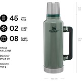 Stanley Thermosfles 1.9L Hammertone Green - 34% Korting