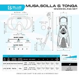 Snorkelset Volwassenen Zwart L/XL | 35% Korting
