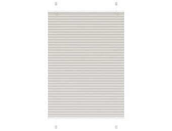 vidaXL Plissé Rolgordijn Lichtgrijs 85x150 cm - 33% Korting
