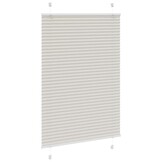 vidaXL Plissé Gordijn Lichtgrijs 85x150 cm - 57% Korting