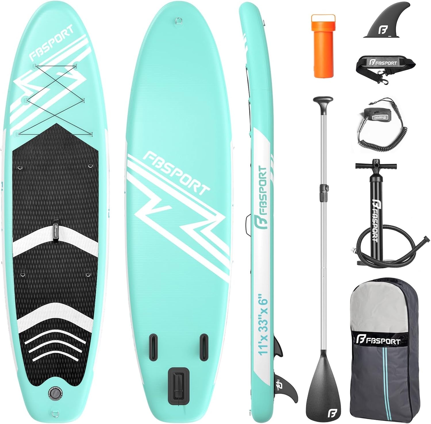 Opblaasbaar SUP Board (15cm dik) - 59% Korting!