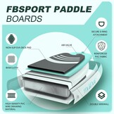 Opblaasbaar SUP Board (15cm dik) - 59% Korting!