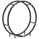 VidaXL Haardhoutrek Staal Zwart 70x20x70 cm - 33% Korting!