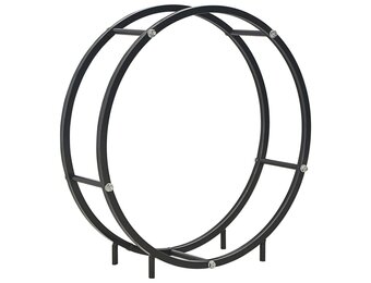 VidaXL Haardhoutrek Staal Zwart 70x20x70 cm - 33% Korting!