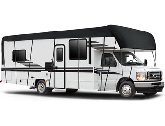 Universele Caravan & Camper Hoes - Waterdicht & UV-bestendig (7.5m x 3m)
