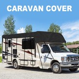 Universele Caravan & Camper Hoes - Waterdicht & UV-bestendig (7.5m x 3m)