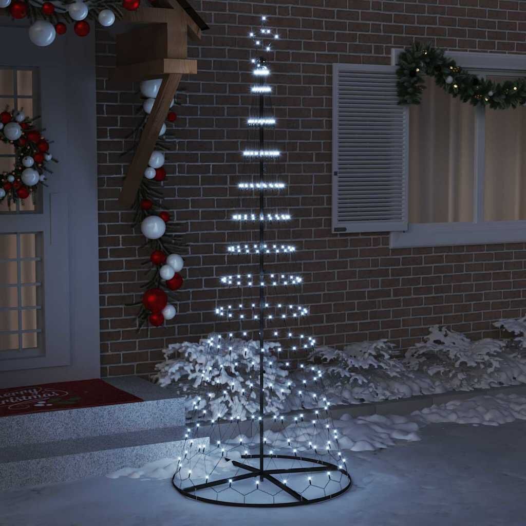 vidaXL LED Kerstboom 250cm Koudwit - 41% Korting